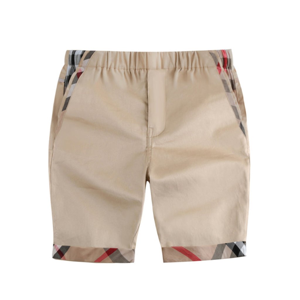 Boys Navy Blue Chino Shorts