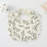 Boho Muslin Bibs for Baby Girls