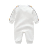 Baby Unisex Romper in White