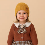 Gorro/gorro unisex bordado de lana de invierno