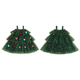 Little Girls' Christmas Tree Dress