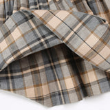 Back to School Retro Plaid Dress