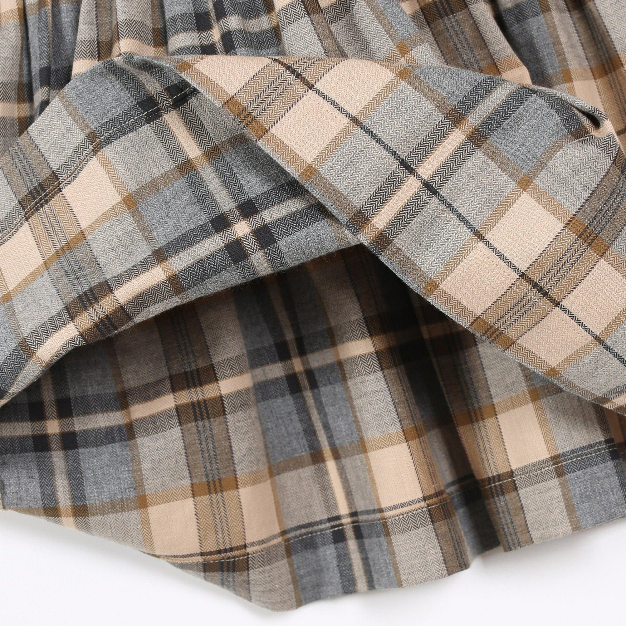 Back to School Retro Plaid Dress