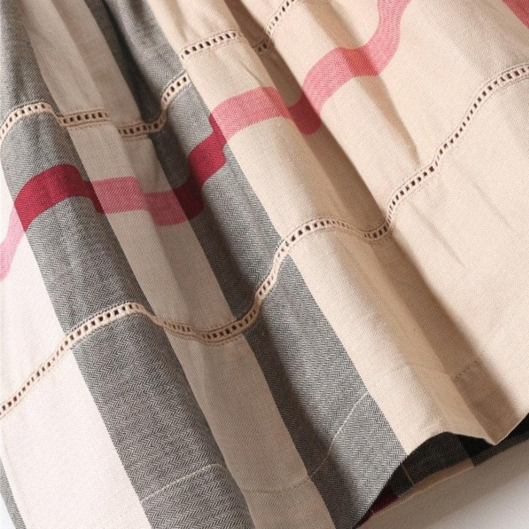 Beige Dreamer Girls' Dress