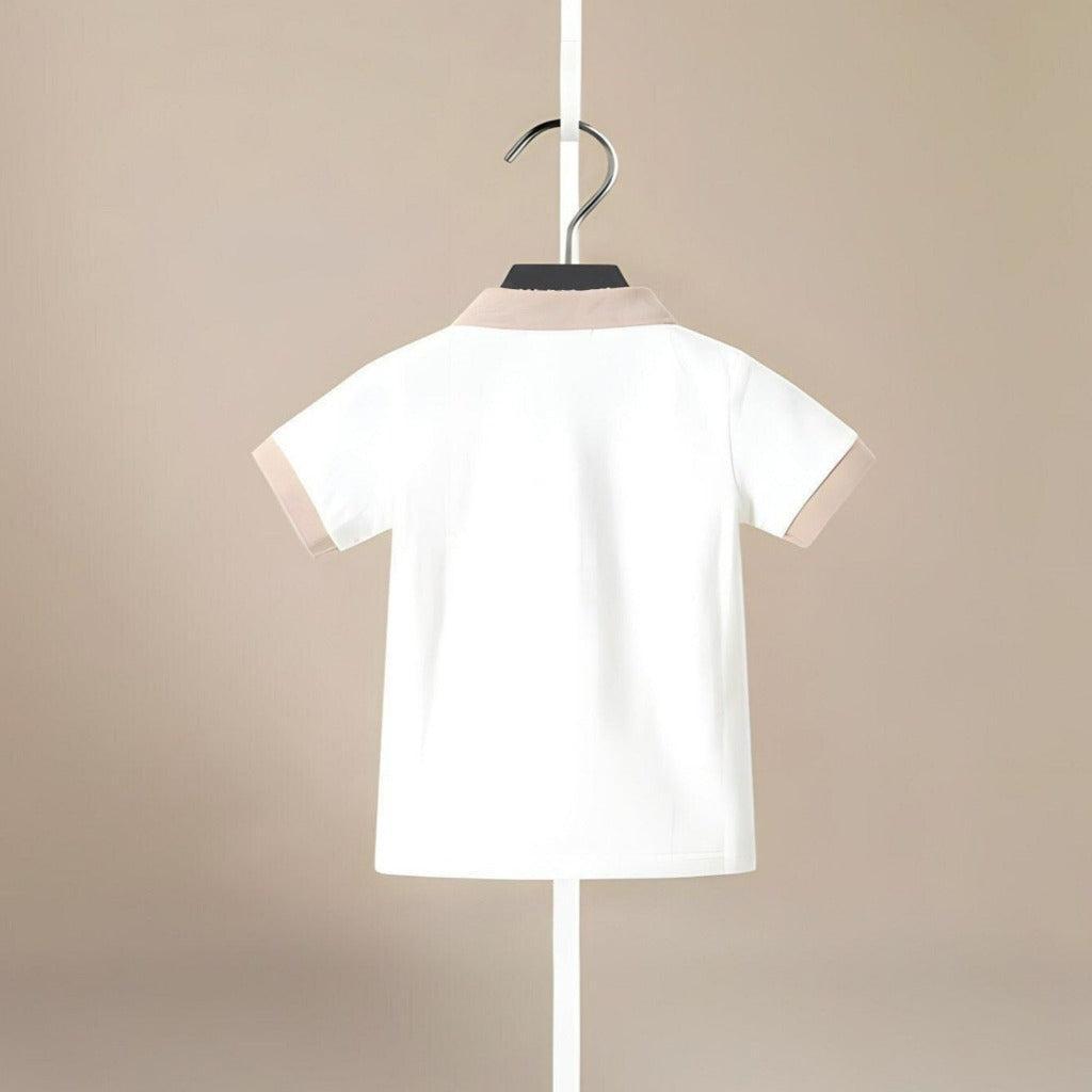 Organic Cotton Jersey Polo Shirt