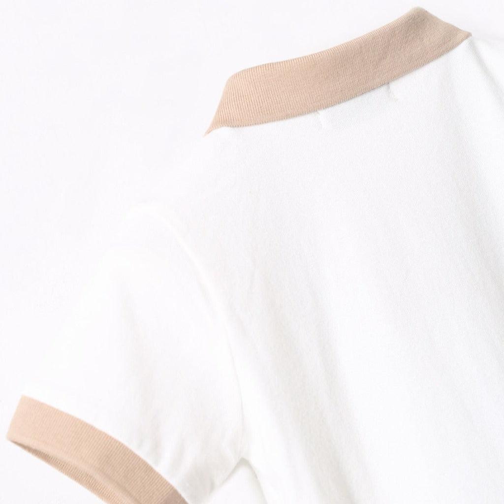 Organic Cotton Jersey Polo Shirt