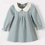 Sage Blue Girls’ Dress