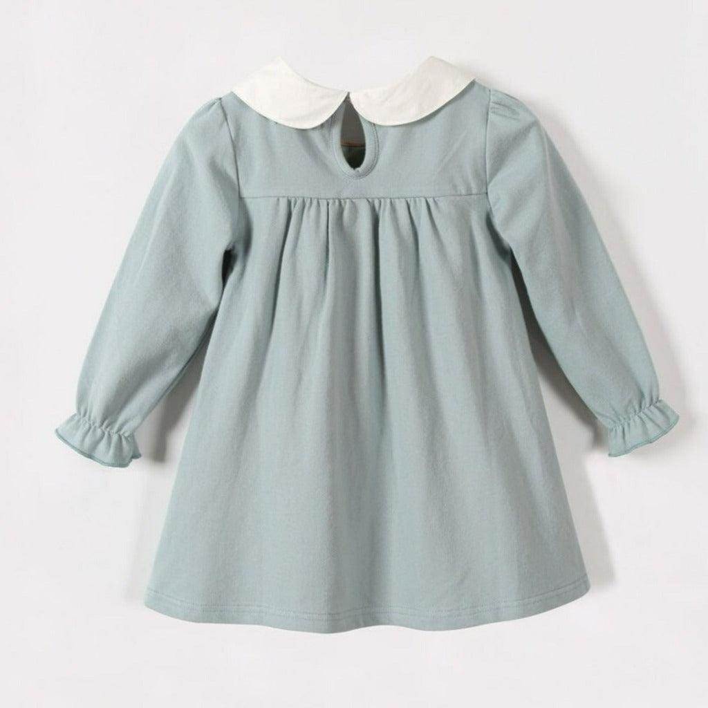Sage Blue Girls’ Dress
