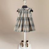 Little Girl's Dress, Toddler Dresses, Plaid Dress for kids, Kids Dress, Girls Dresses, Baby Girl Dress, Girls outfit