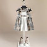 Little Girl's Dress, Toddler Dresses, Plaid Dress for kids, Kids Dress, Girls Dresses, Baby Girl Dress, Girls outfit