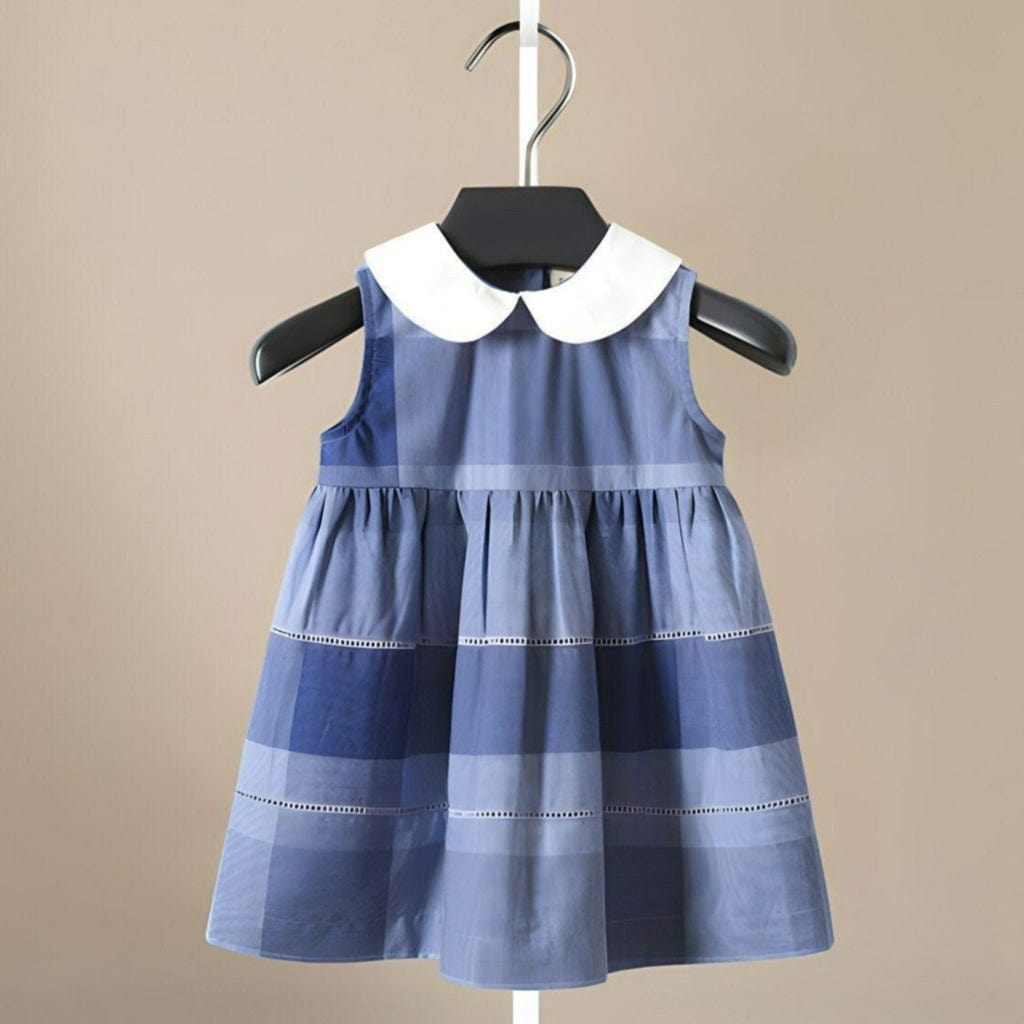 ONEAKIDS Baby & Toddler clothing 12-18M / BLUE Organic Cotton Hawaii Girls' Dress