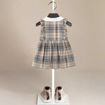 ONEAKIDS Baby & Toddler clothing Back to School Retro Plaid Dress