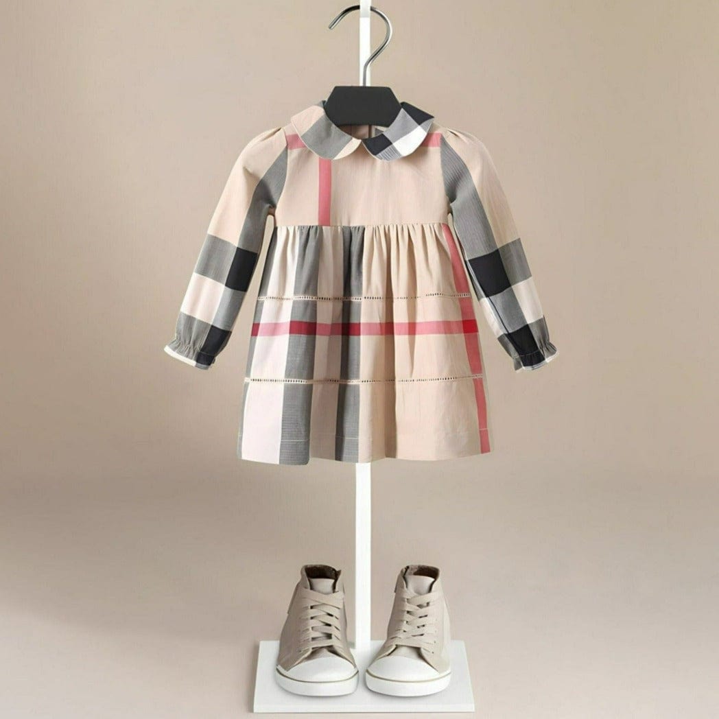 ONEAKIDS Baby & Toddler clothing BEIGE / 12-18M Beige Dreamer Girls' Dress