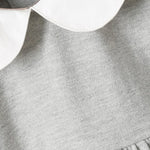 ONEAKIDS Baby & Toddler clothing Cordelia Cotton Girls' Dress in Gray